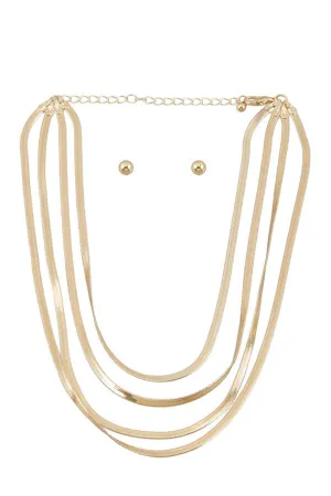 Besos 4 Layers Necklace