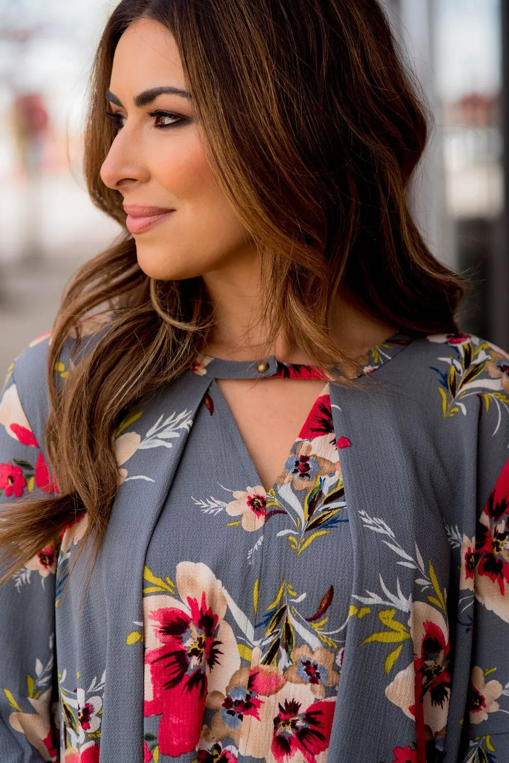 Bloom Where You're Planted Bell Sleeve Dress