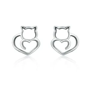 Cat Purr Earrings - Hannaca