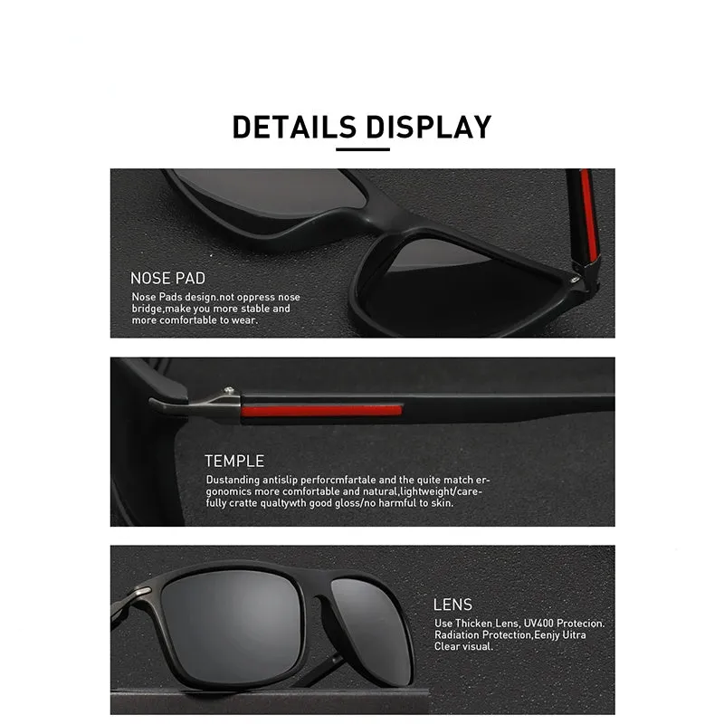 Design Brand New Polarized Sunglasses Men Fashion Trend Accessory Male Eyewear Sun Glasses