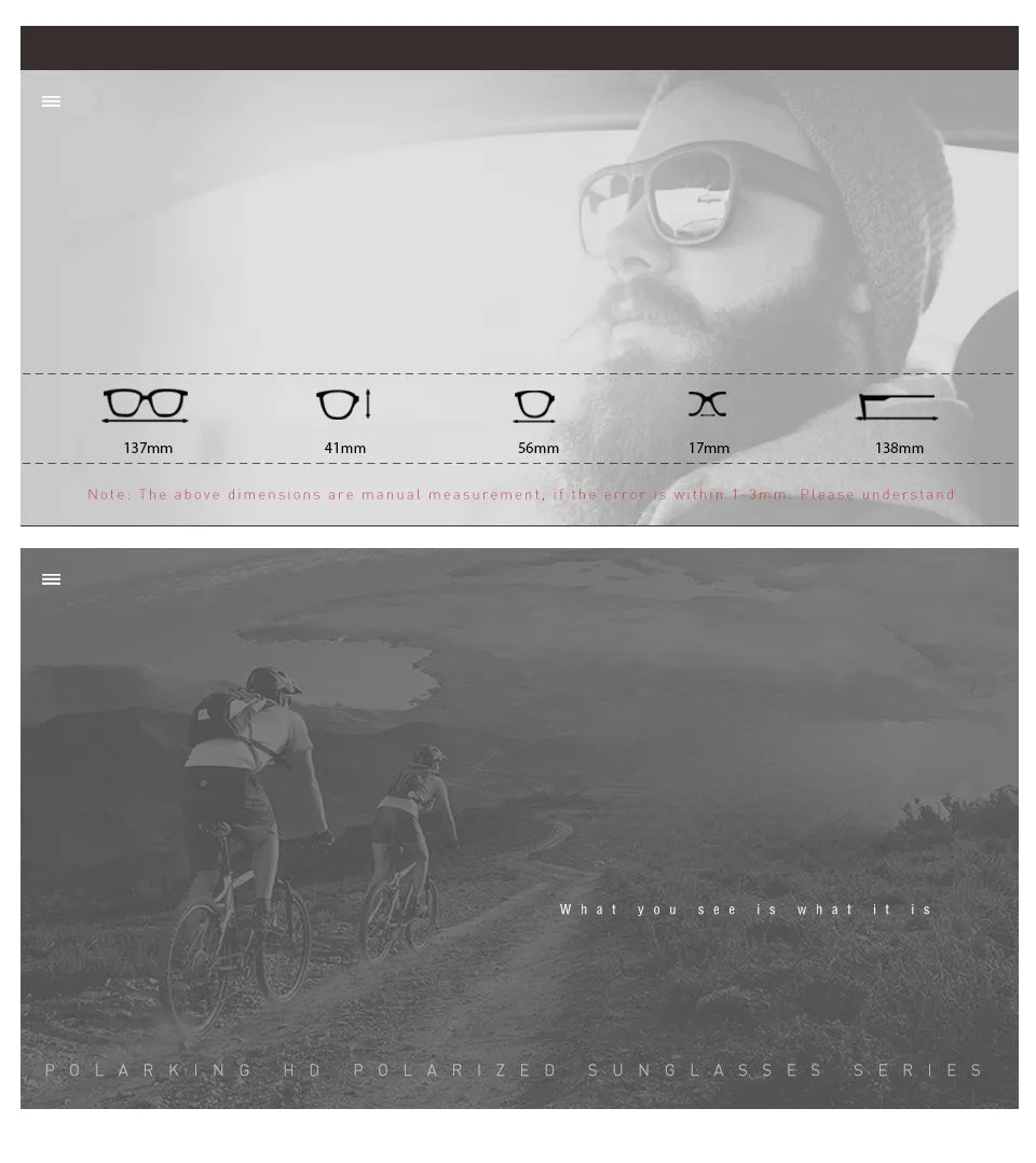 Design Brand New Polarized Sunglasses Men Fashion Trend Accessory Male Eyewear Sun Glasses