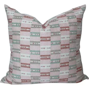Ladrillo 18" x 18" Pillow Cover Multi Neutral Colors