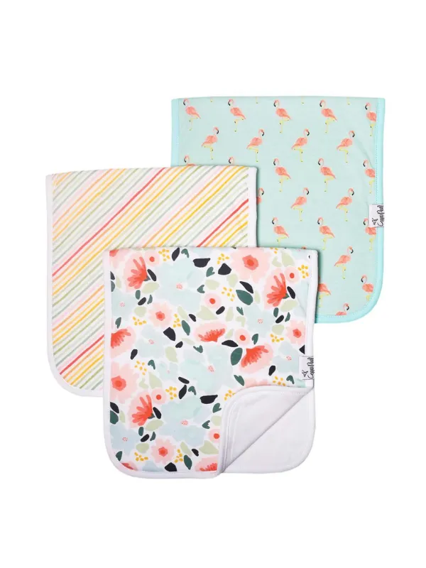 Leilani Premium Burp Cloths by Copper Pearl
