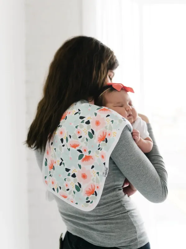 Leilani Premium Burp Cloths by Copper Pearl