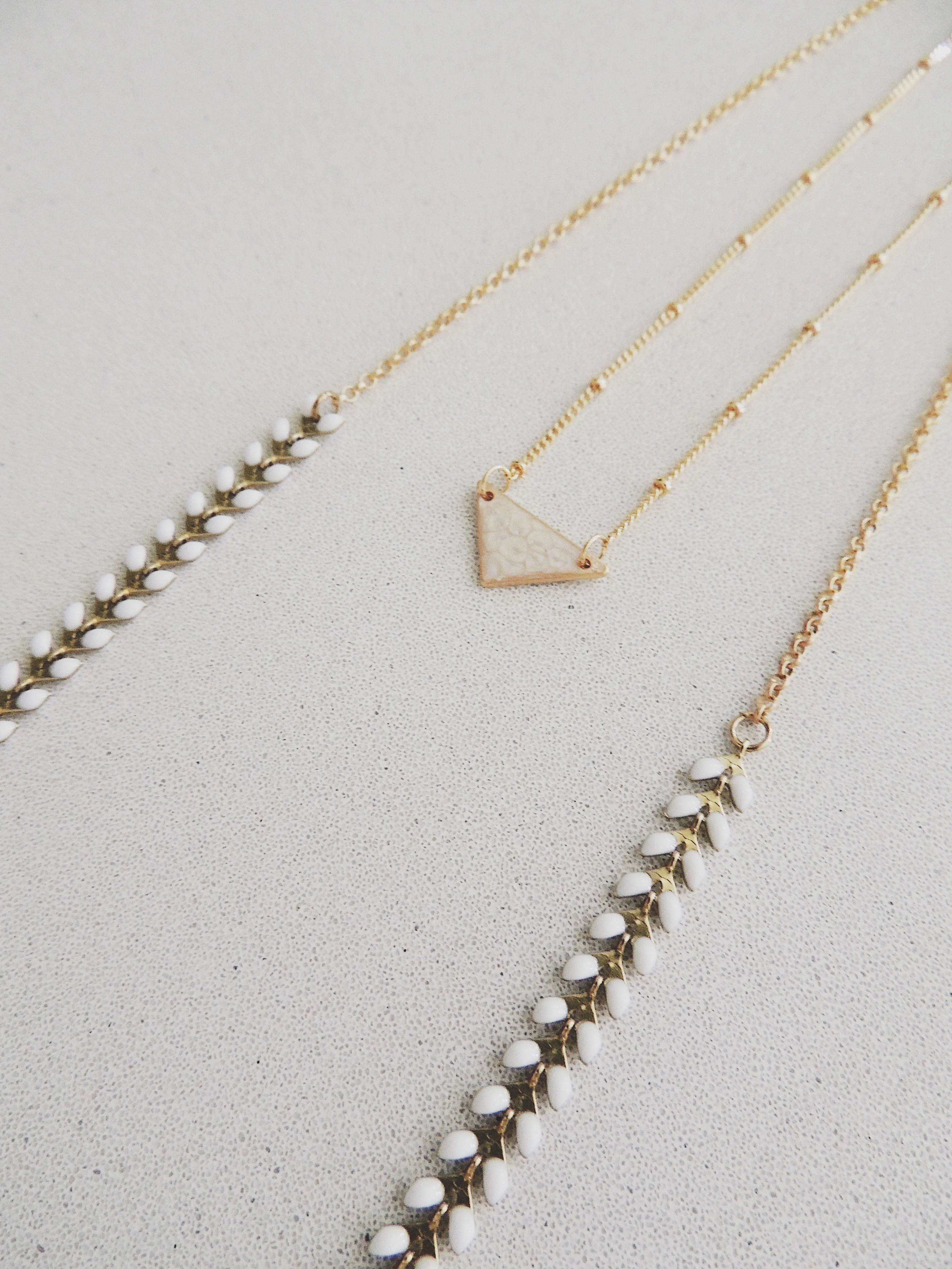 Long Fishbone Multifunctional Necklace-Pearl