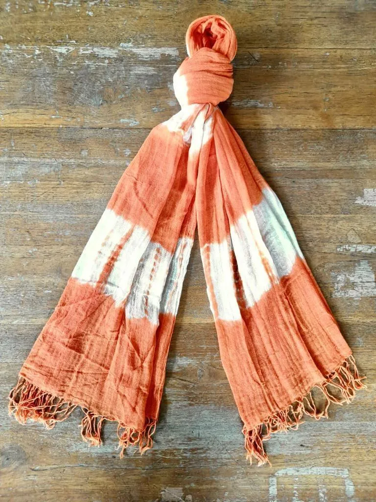 SCARF TIE DYE in 6 Colors of Tie Dye