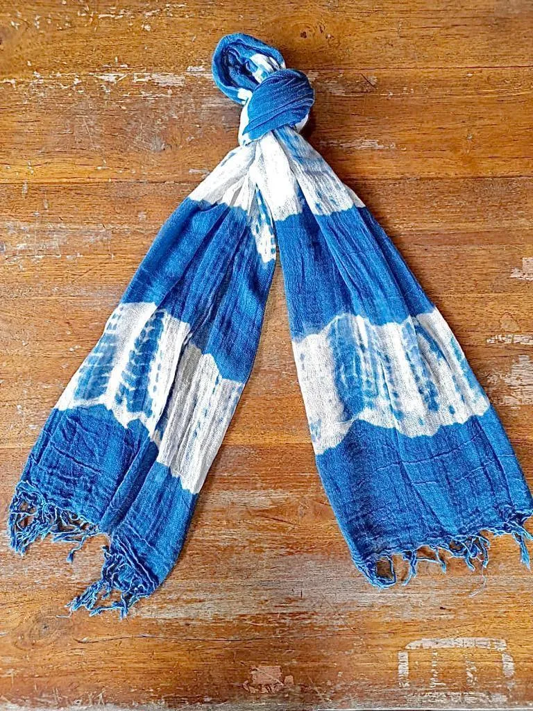 SCARF TIE DYE in 6 Colors of Tie Dye