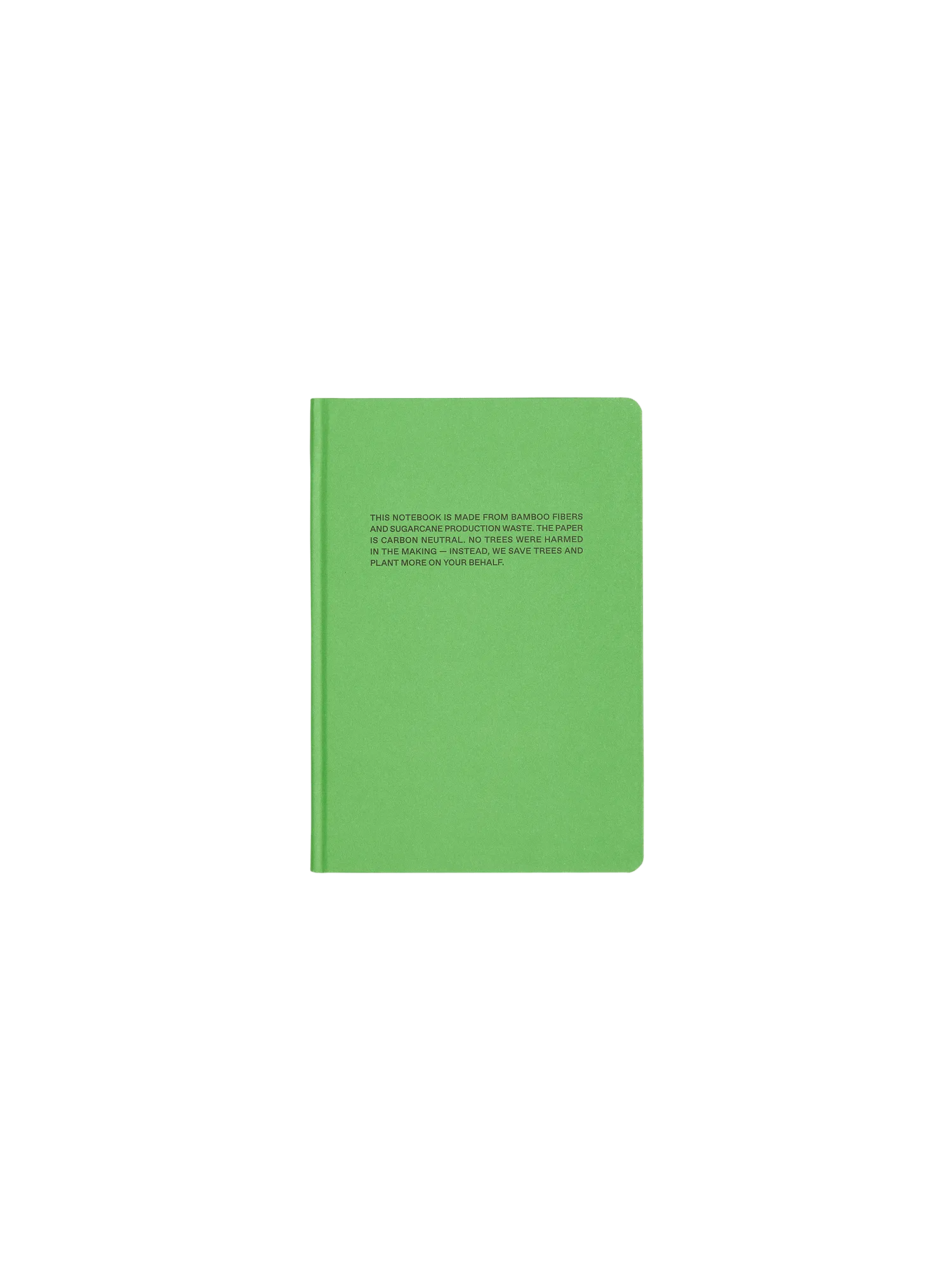 Tree Free Notebook—jade green