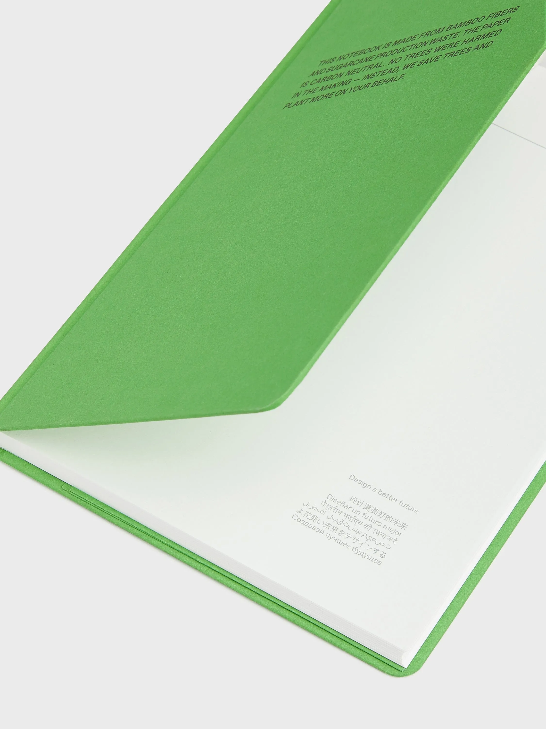 Tree Free Notebook—jade green