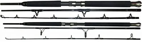 TSUNAMI TROPHY SERIES 7'0" H 30-40 LB 3 PC TRAVEL BOAT ROD
